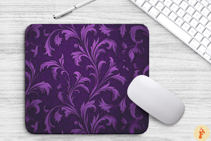 purple-calming-pattern-mouse-pad-design