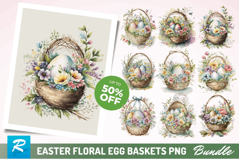 watercolor-easter-floral-egg-baskets-clipart-bundle