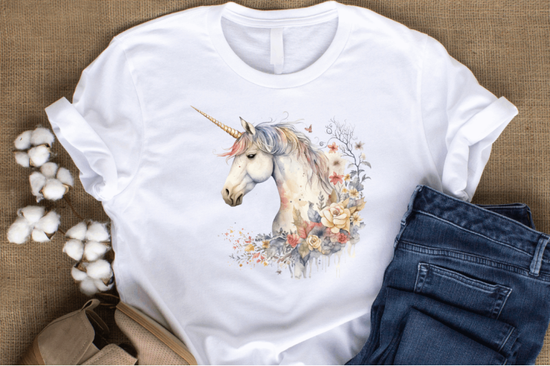 watercolor-cute-unicorn-clipart-bundle