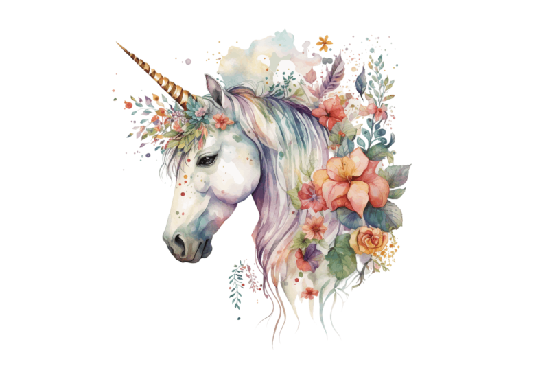 watercolor-cute-unicorn-clipart-bundle