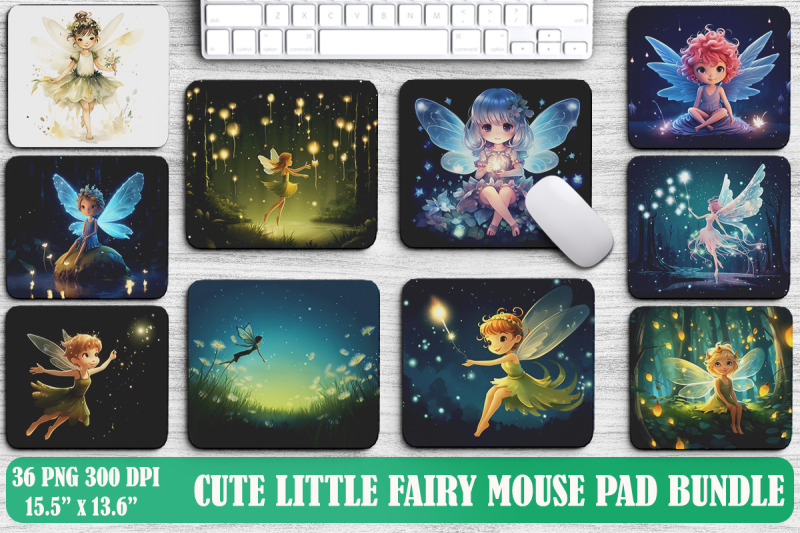 cute-little-fairy-mouse-pad-design