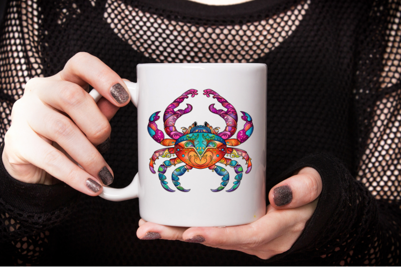 mardi-gras-crab-sublimation-clipart