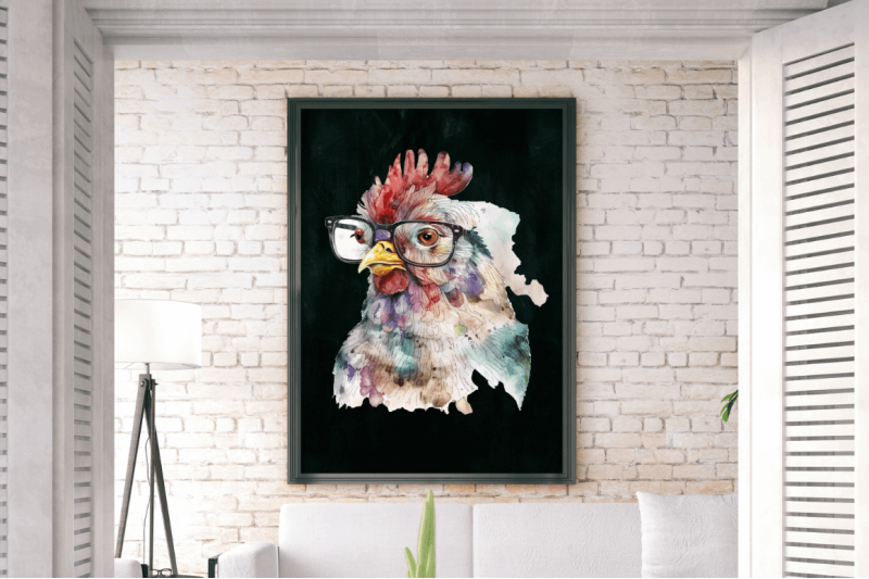 watercolor-funny-chicken-clipart-bundles