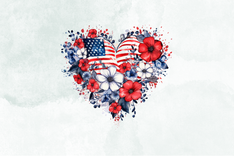 american-flag-flowers-watercolor-clipart