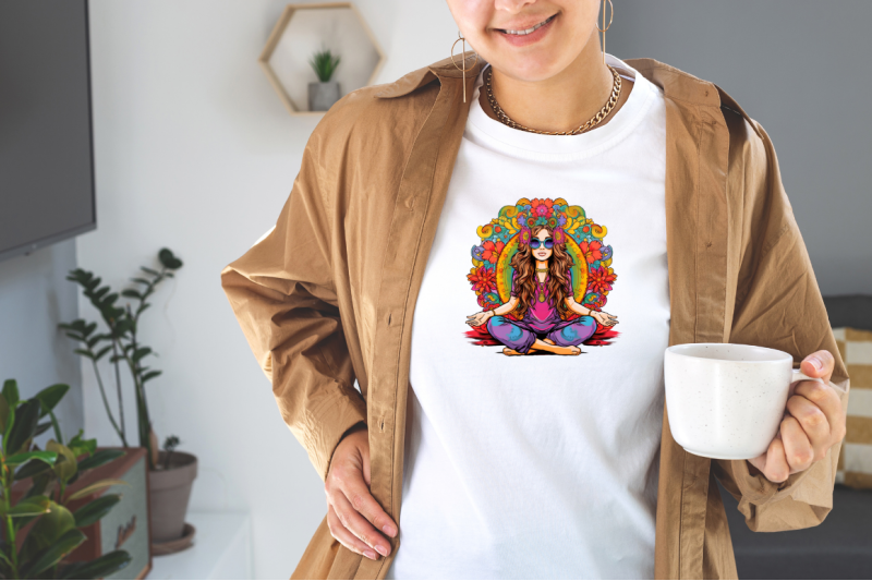 hippie-girl-meditating-sublimation