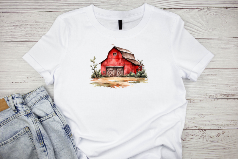 watercolor-red-barn-sublimation-clipart