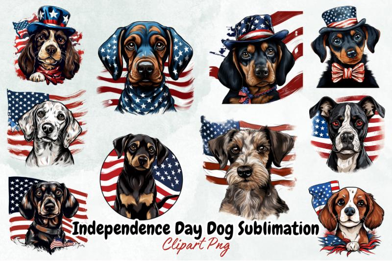 independence-day-dog-sublimation-clipart