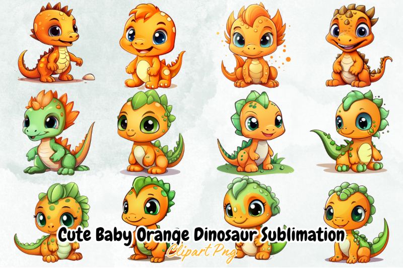 cute-baby-orange-dinosaur-sublimation