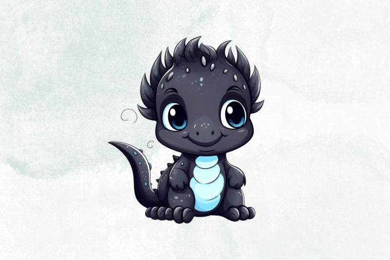 cute-baby-black-dinosaur-sublimation