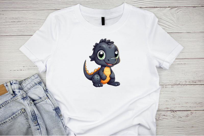 cute-baby-black-dinosaur-sublimation