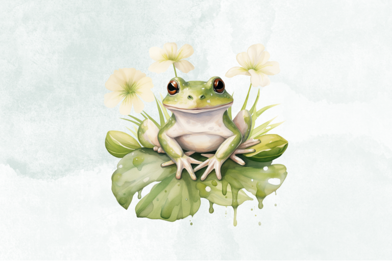 cute-frog-watercolor-clipart