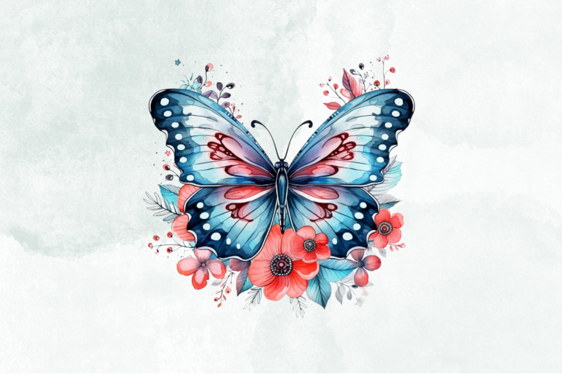 retro-butterfly-watercolor-clipart