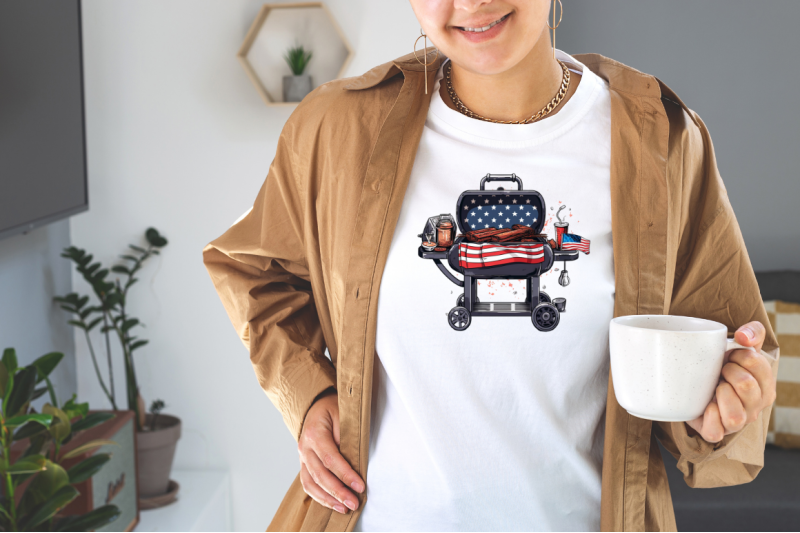 barbecue-grill-for-4th-of-july-clipart