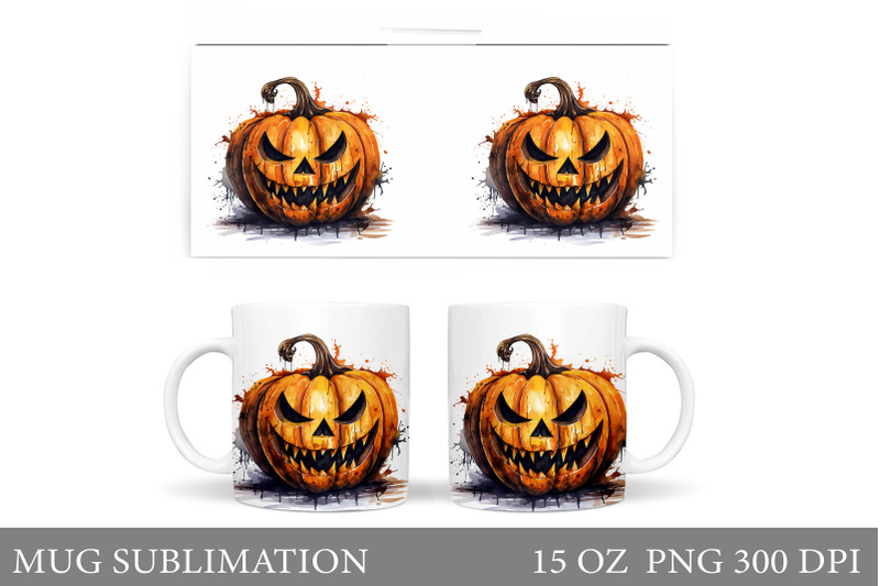 pumpkin-halloween-mug-sublimation-halloween-mug-wrap-design