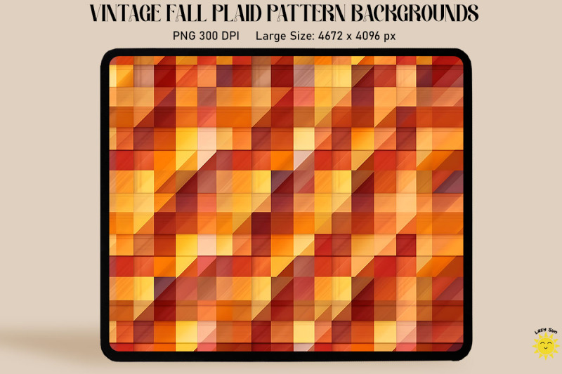 autumn-checkered-pattern-warm-colors