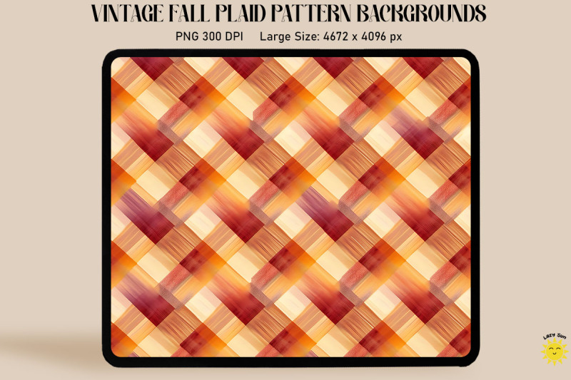 autumn-checkered-pattern-warm-colors