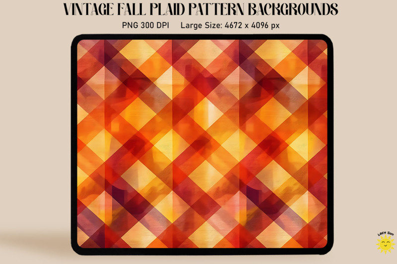 autumn-checkered-pattern-warm-colors