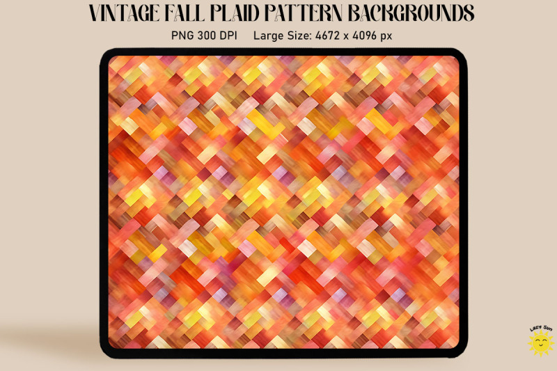 autumn-checkered-pattern-warm-colors