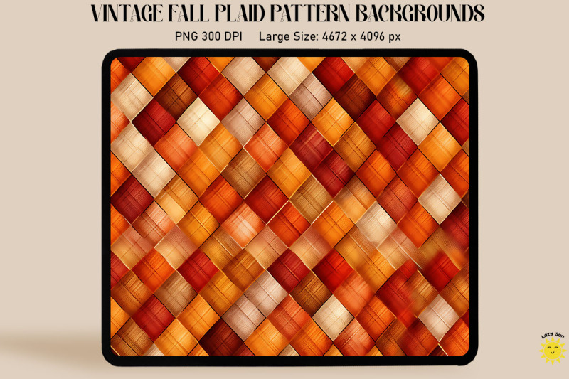 autumn-checkered-pattern-warm-colors