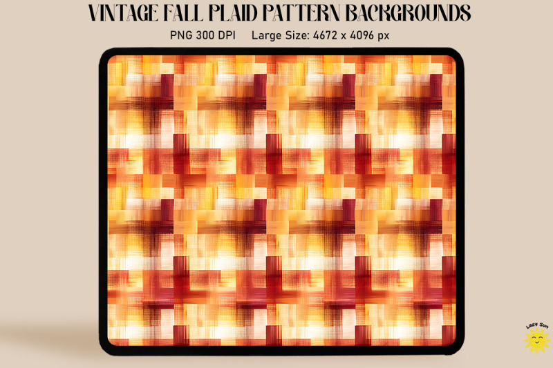 autumn-checkered-pattern-warm-colors