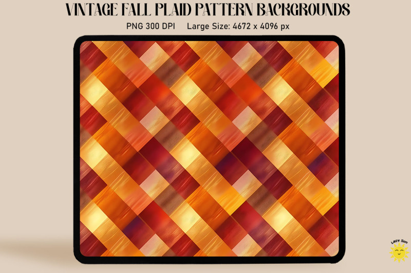 autumn-checkered-pattern-warm-colors