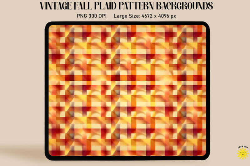 autumn-checkered-pattern-warm-colors