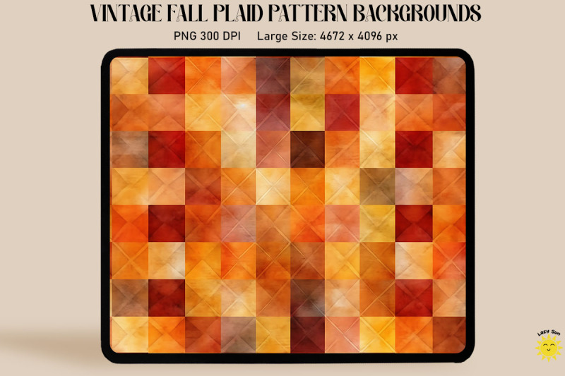 autumn-checkered-pattern-warm-colors