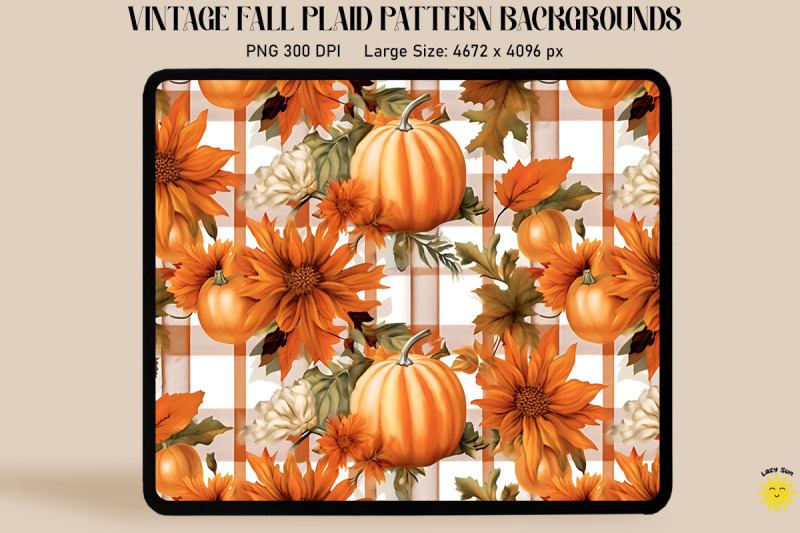 fall-plaid-with-maple-leaves-and-pumpkin