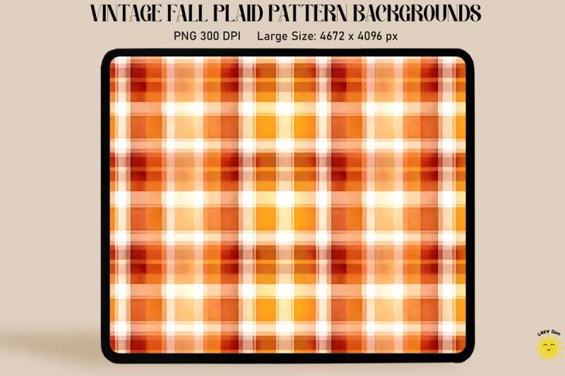 fall-color-plaid-pattern-backgrounds