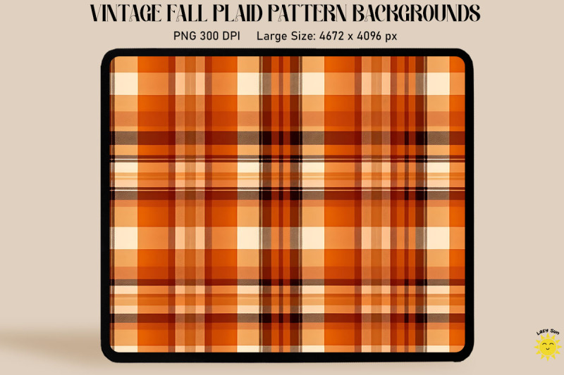 fall-color-plaid-pattern-backgrounds