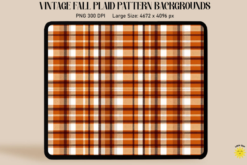 fall-color-plaid-pattern-backgrounds