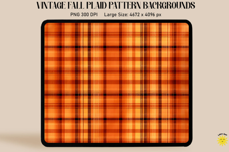 fall-color-plaid-pattern-backgrounds