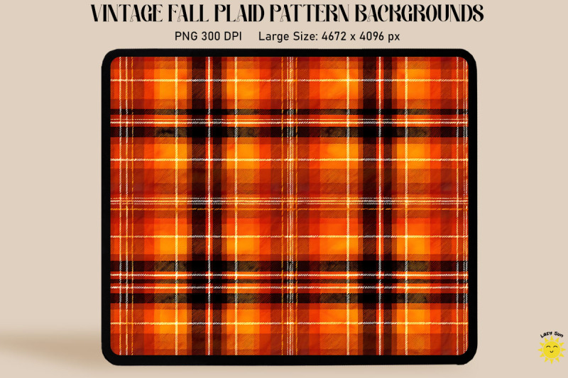 fall-color-plaid-pattern-backgrounds