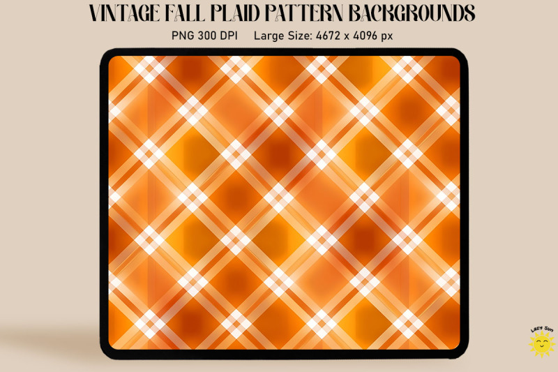 fall-color-plaid-pattern-backgrounds