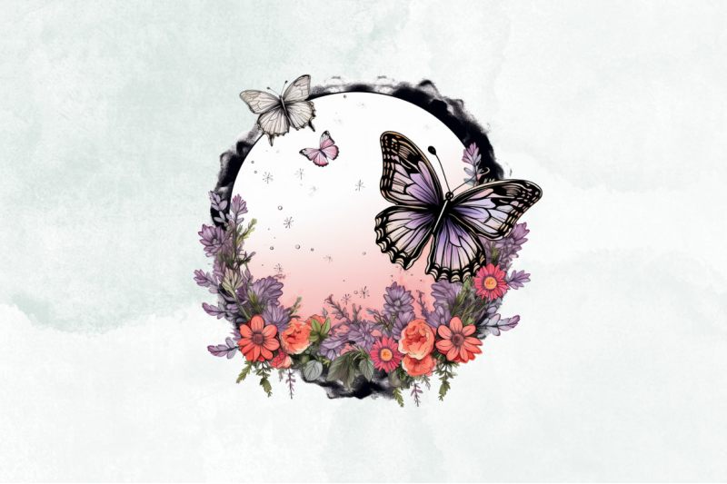 butterfly-and-flower-moon-clipart-bundle