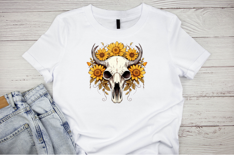 cow-skull-sublimation-clipart-bundle