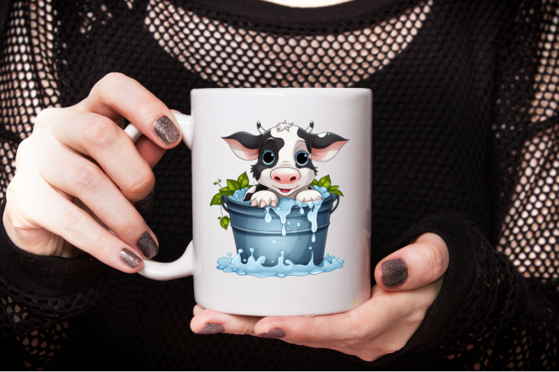 cute-cow-sublimation-clipart-bundle