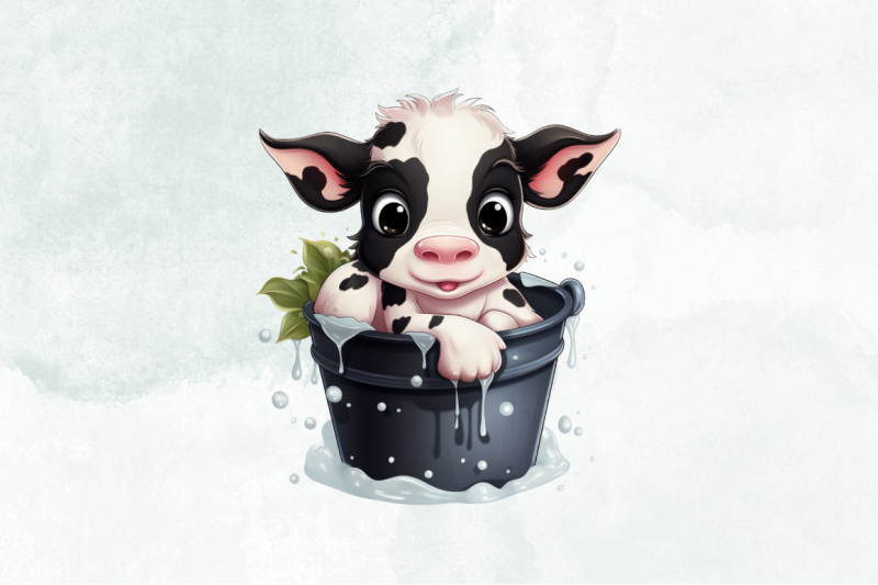 cute-cow-sublimation-clipart-bundle