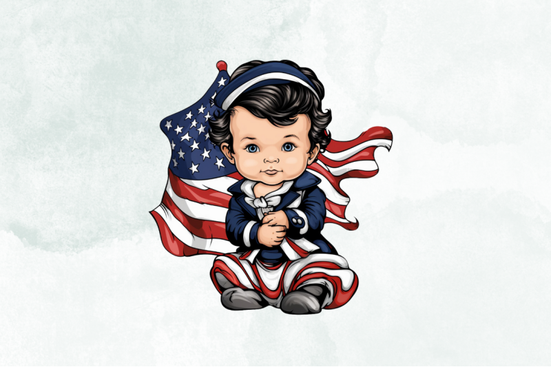 patriot-baby-boy-sublimation-clipart