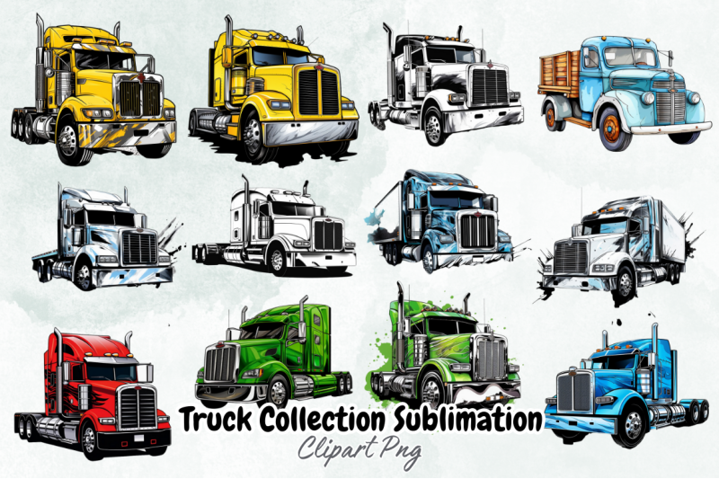 truck-collection-sublimation-clipart