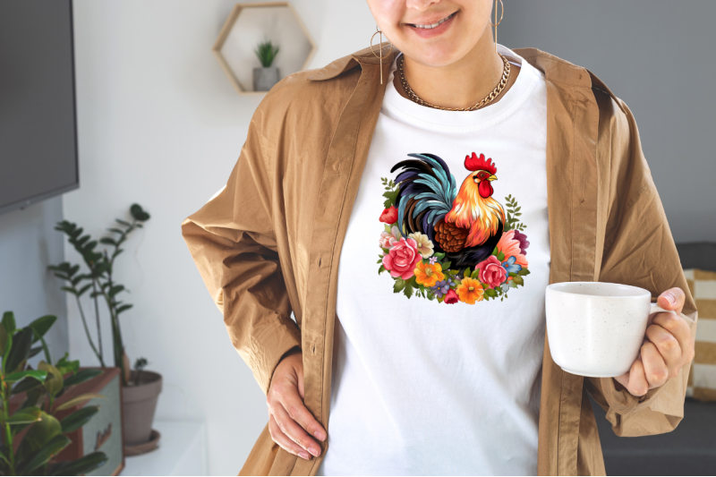 floral-chicken-sublimation-clipart