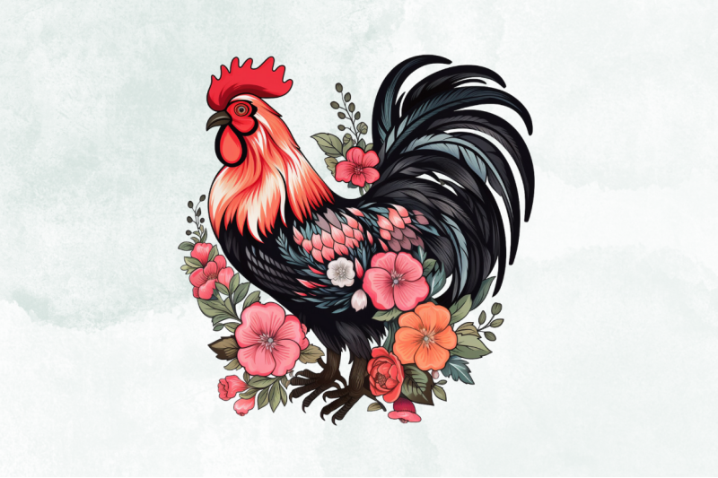 floral-chicken-sublimation-clipart