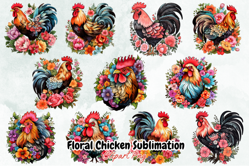 floral-chicken-sublimation-clipart