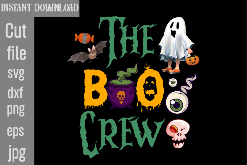 the-boo-crew-svg-cut-file-halloween-svg-bundle-retro-halloween-bundle