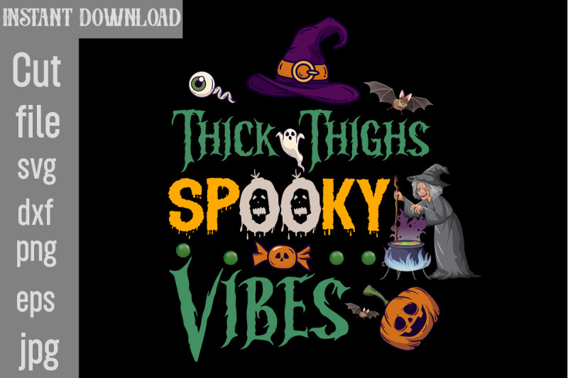 thick-thighs-spooky-vibes-svg-cut-file-halloween-svg-bundle-retro-hal