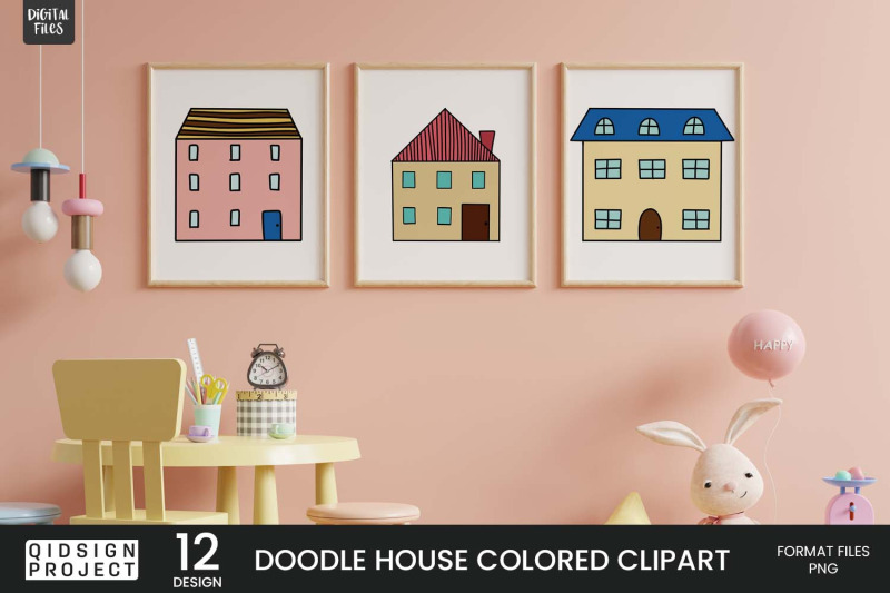 12-doodle-house-colored-clipart-hand-drawn-house