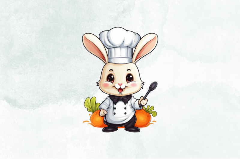 cute-job-bunny-clipart-bundle