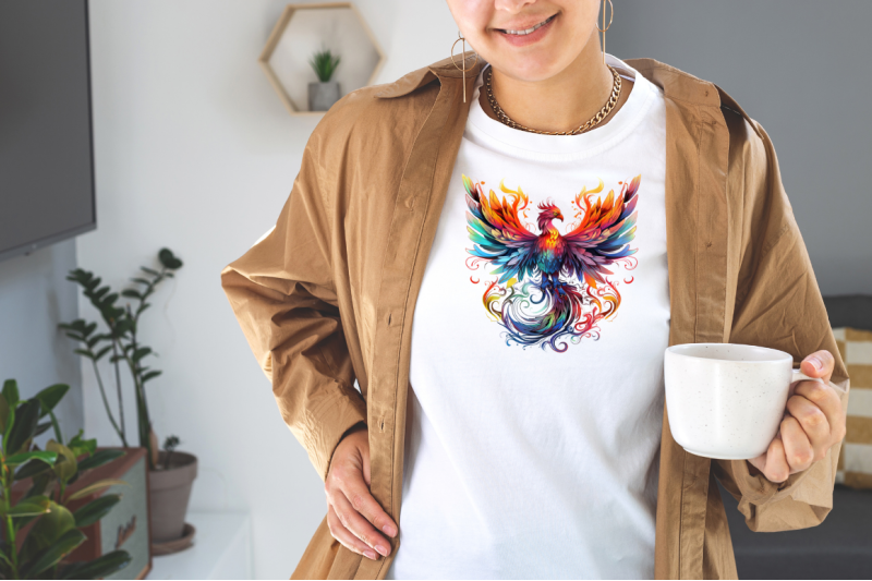 rainbow-phoenix-sublimation-clipart