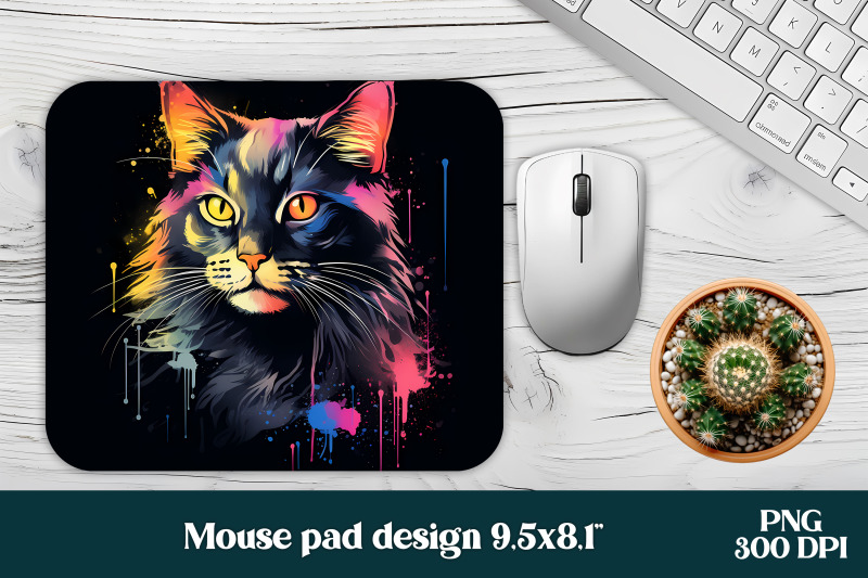 animal-mouse-pad-rainbow-cat-mousepad