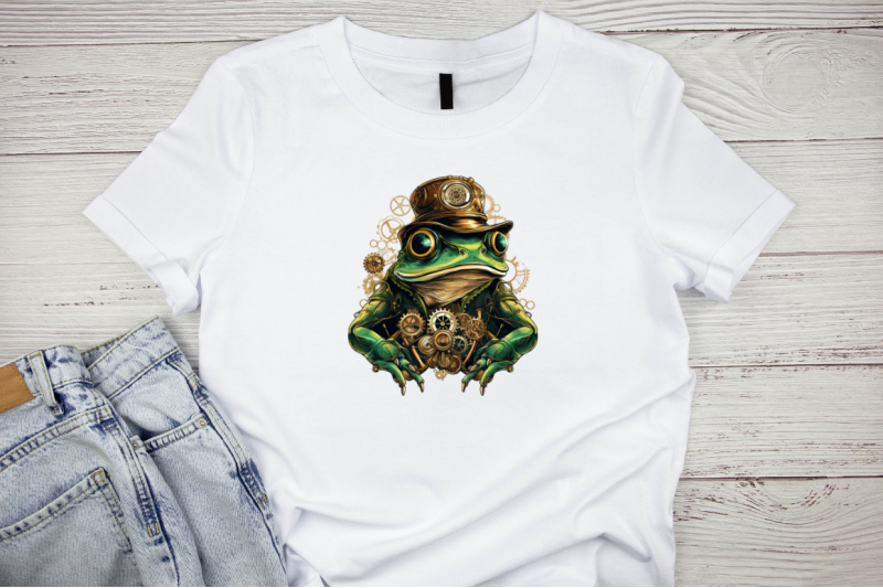 steampunk-frog-sublimation-clipart